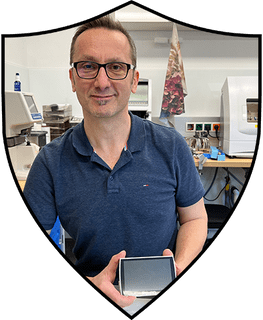 Herr Franke von Optik Haslinger & Sporr GmbH